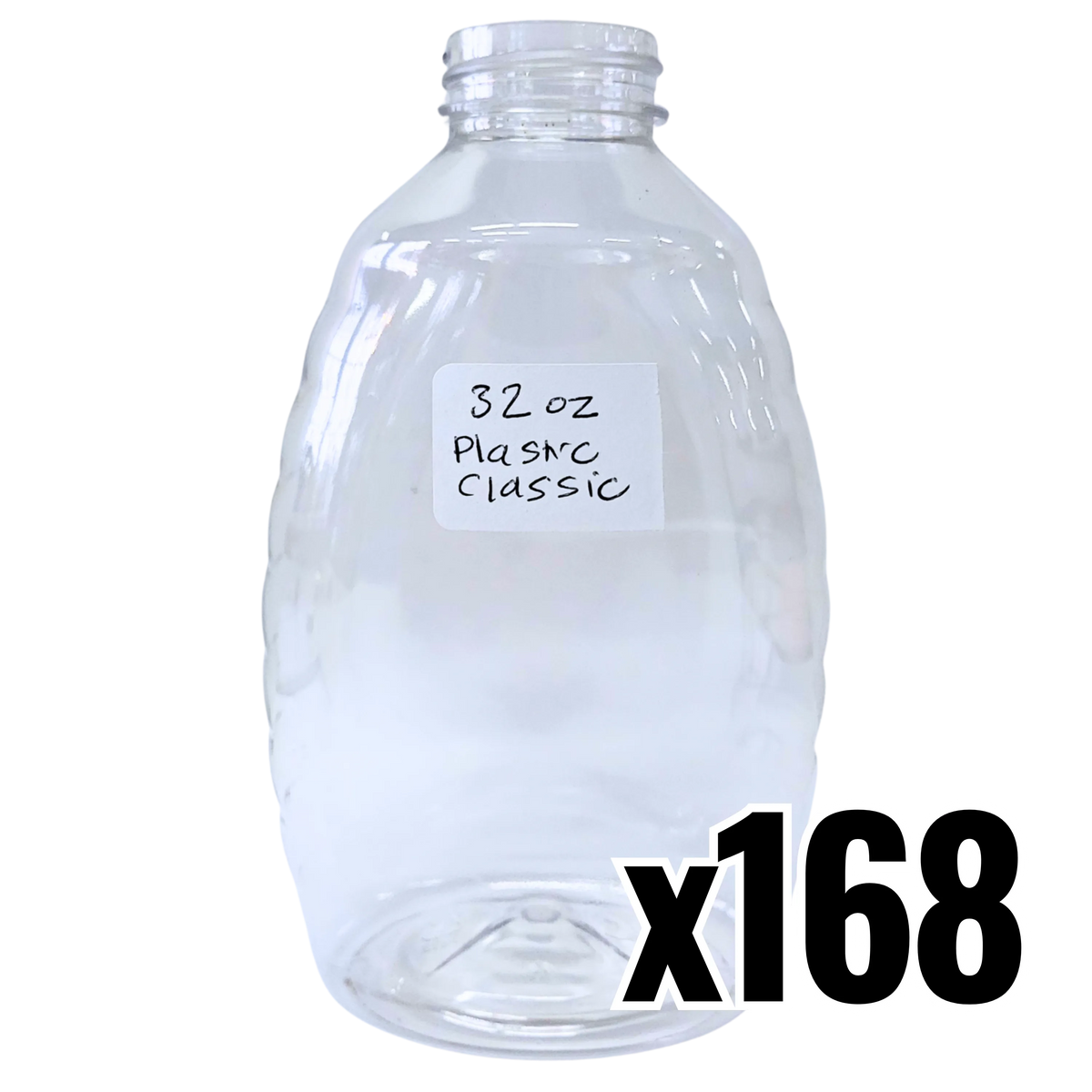 32 oz Plastic Classic Honey Jars, image 3 of 5