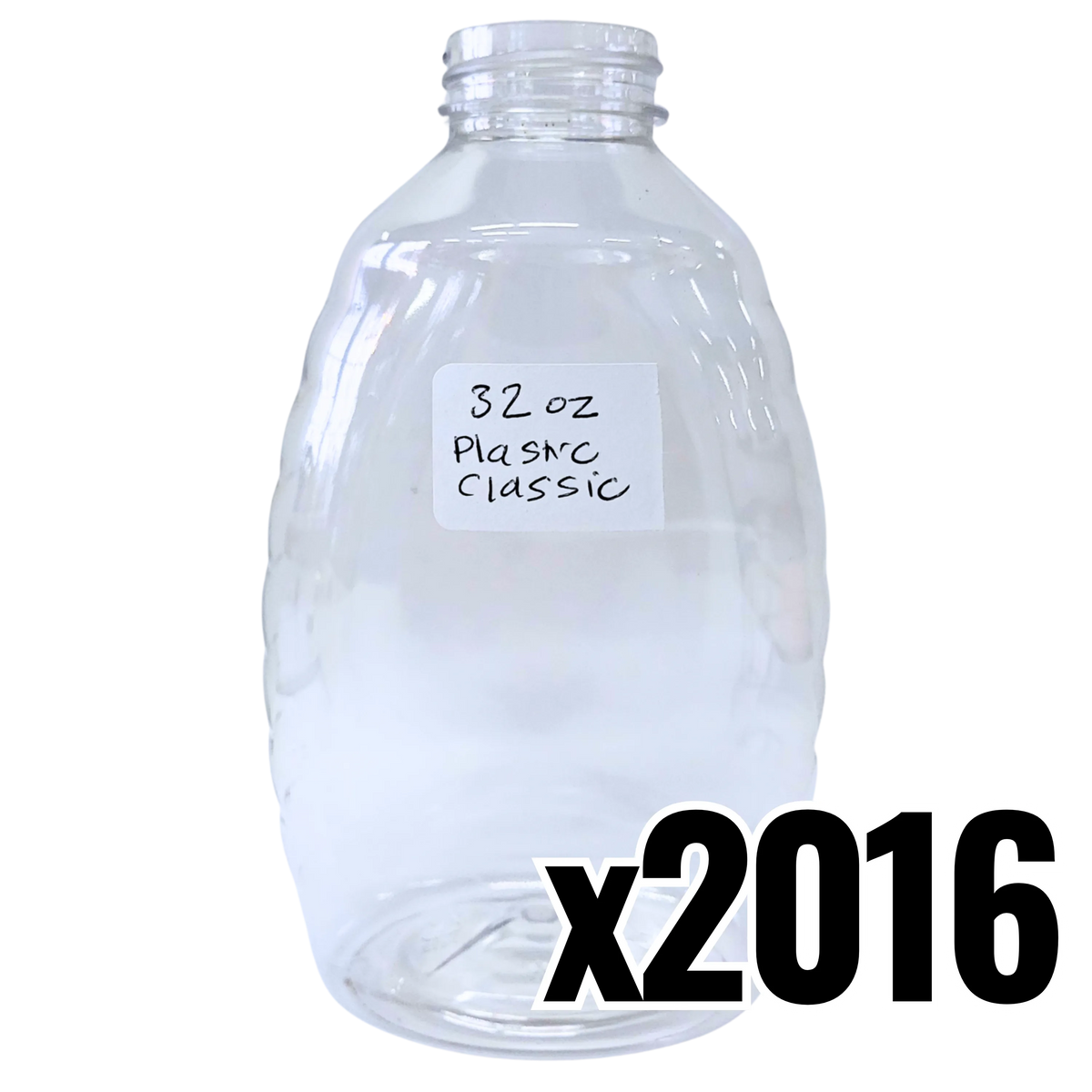 32 oz Plastic Classic Honey Jars, image 4 of 5