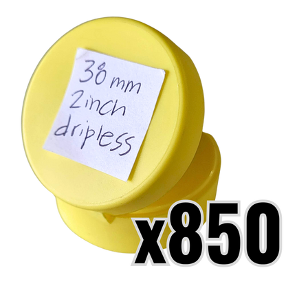 38mm 2-inch Inverted, Dripless Honey Jar Lids