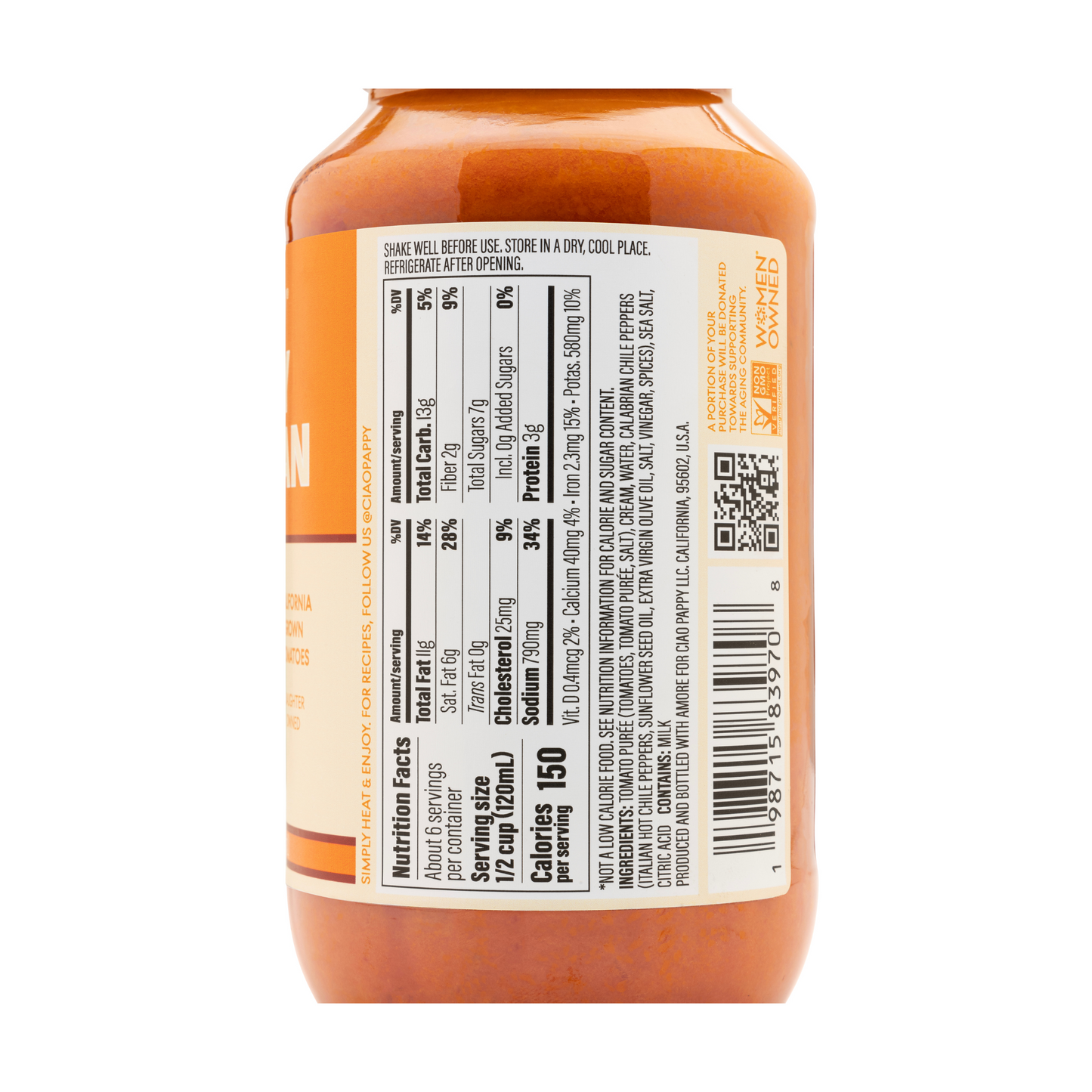Creamy Calabrian Marinara Sauce