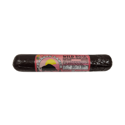 Wild Boar Hickory Smoked Summer Sausage (7 oz.)