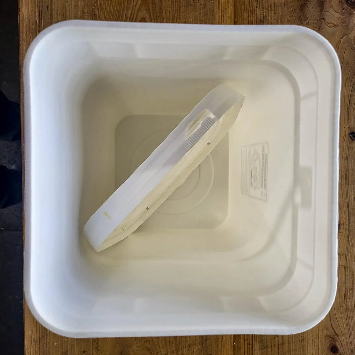 4 Gallon Square Bucket and Lid, image 5 of 9