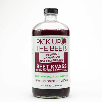Pick Up The Beet Juice Kvass - Nitric Oxide Tonic With Live Cultures