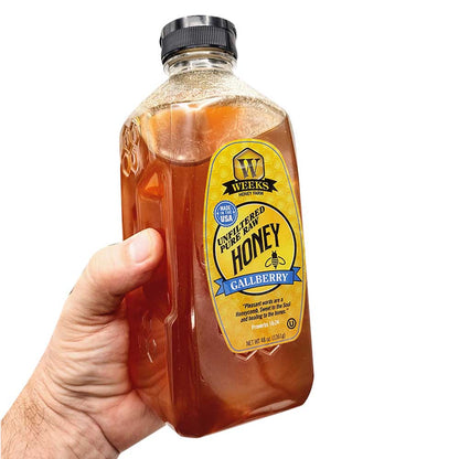 Our Best All-Natural Pure Raw Gallberry Honey