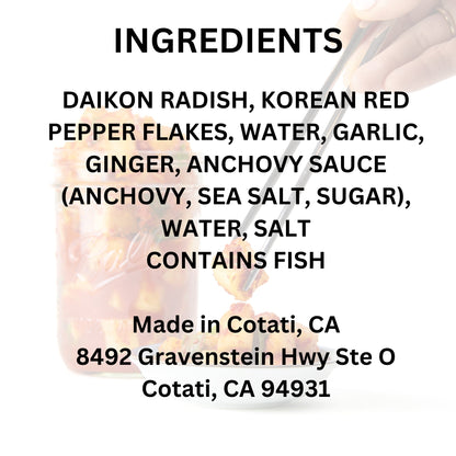 Daikon Radish Kimchi