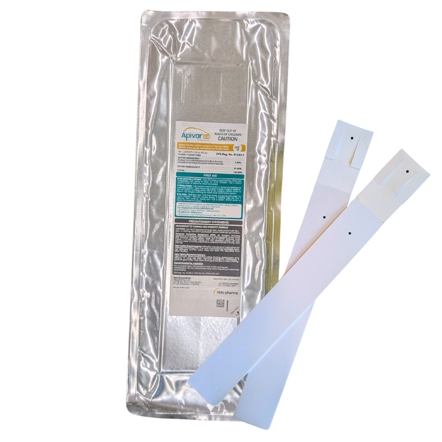 Apivar Original + Apivar 2.0 Varroa Mite Strips