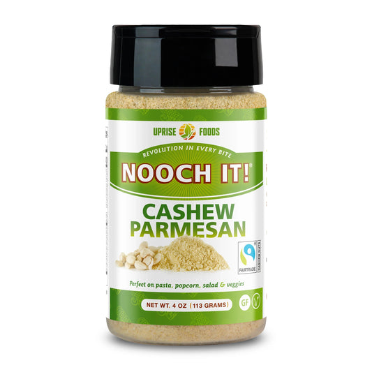 NOOCH IT! Fair Trade Cashew Parmesan – Vegan, Organic, 4oz