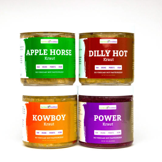 4 Krauts. Mix & Match. 16oz Jars