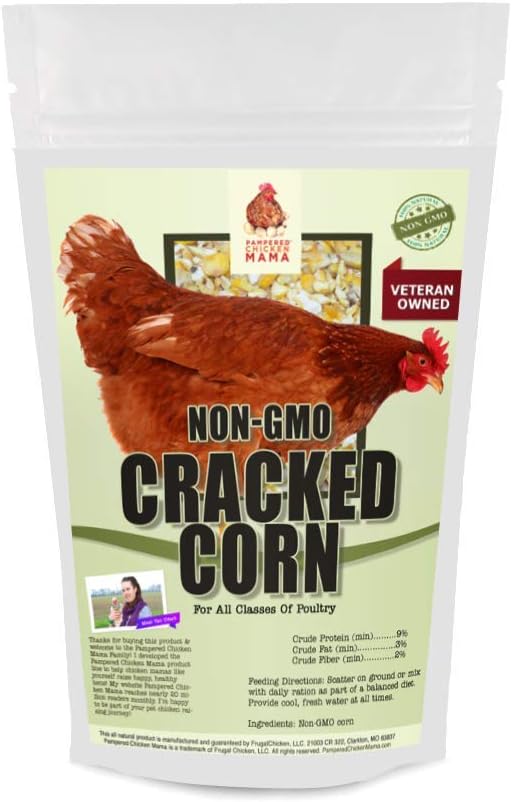 Premium Cracked Corn - Grown in Missouri for Pet Chickens