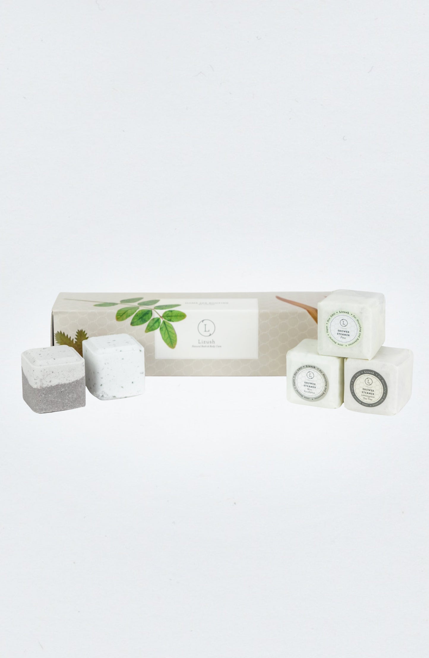 Refreshing Gift Box for Men and Women, Set of 5 Shower Steamers