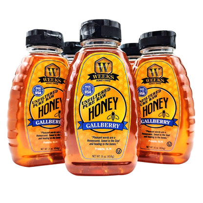 Our Best All-Natural Pure Raw Gallberry Honey