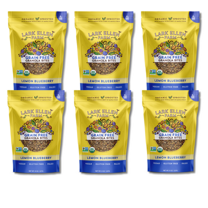 Lemon Blueberry Sprouted Granola (Grain-Free)