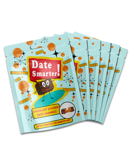 Chocolate Covered Date Caramels - 6pk