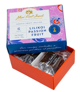 Maui Fruit Jewels Lilikoi Passion Fruit Jellies - 6pc Set