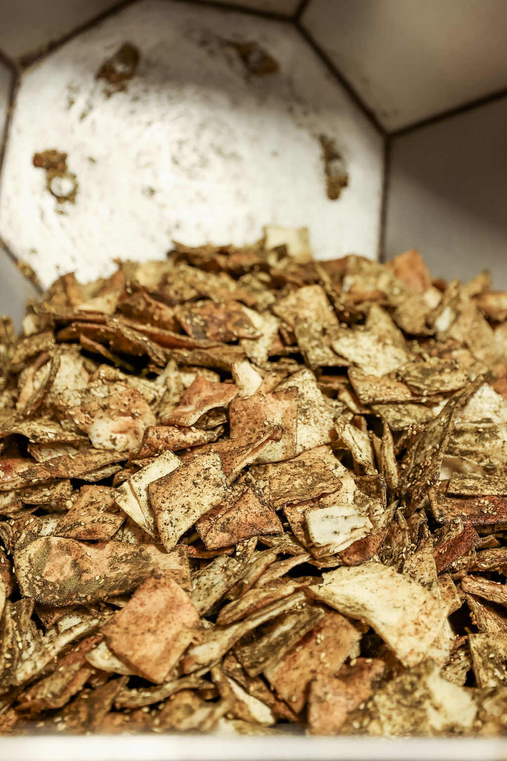Avocado Oil Twice-Baked Pita Chips 12 Pack, Pita Chips from Terranean Spices, Spreads & Snacks