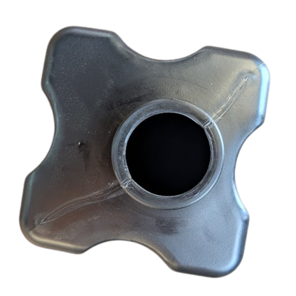 Black Plastic 1 Gallon Feeder Jar