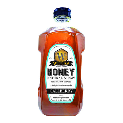 Our Best All-Natural Pure Raw Gallberry Honey