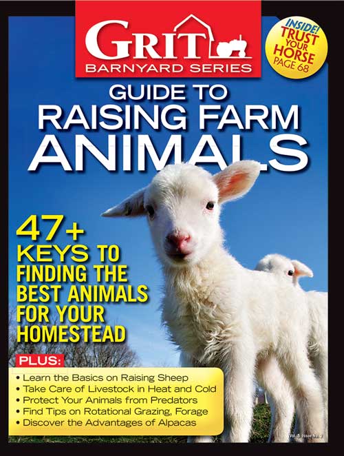 Grit Guide to Raising Farm Animals, 2nd Edition, Magazines from Mother Earth News