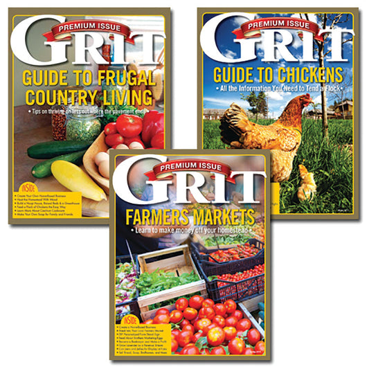 Grit Premium Country Resource Set, Magazines from Mother Earth News