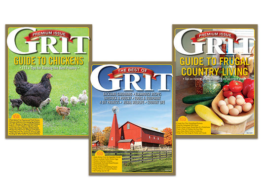 Grit Premium Country Living Collection, Magazines from Mother Earth News