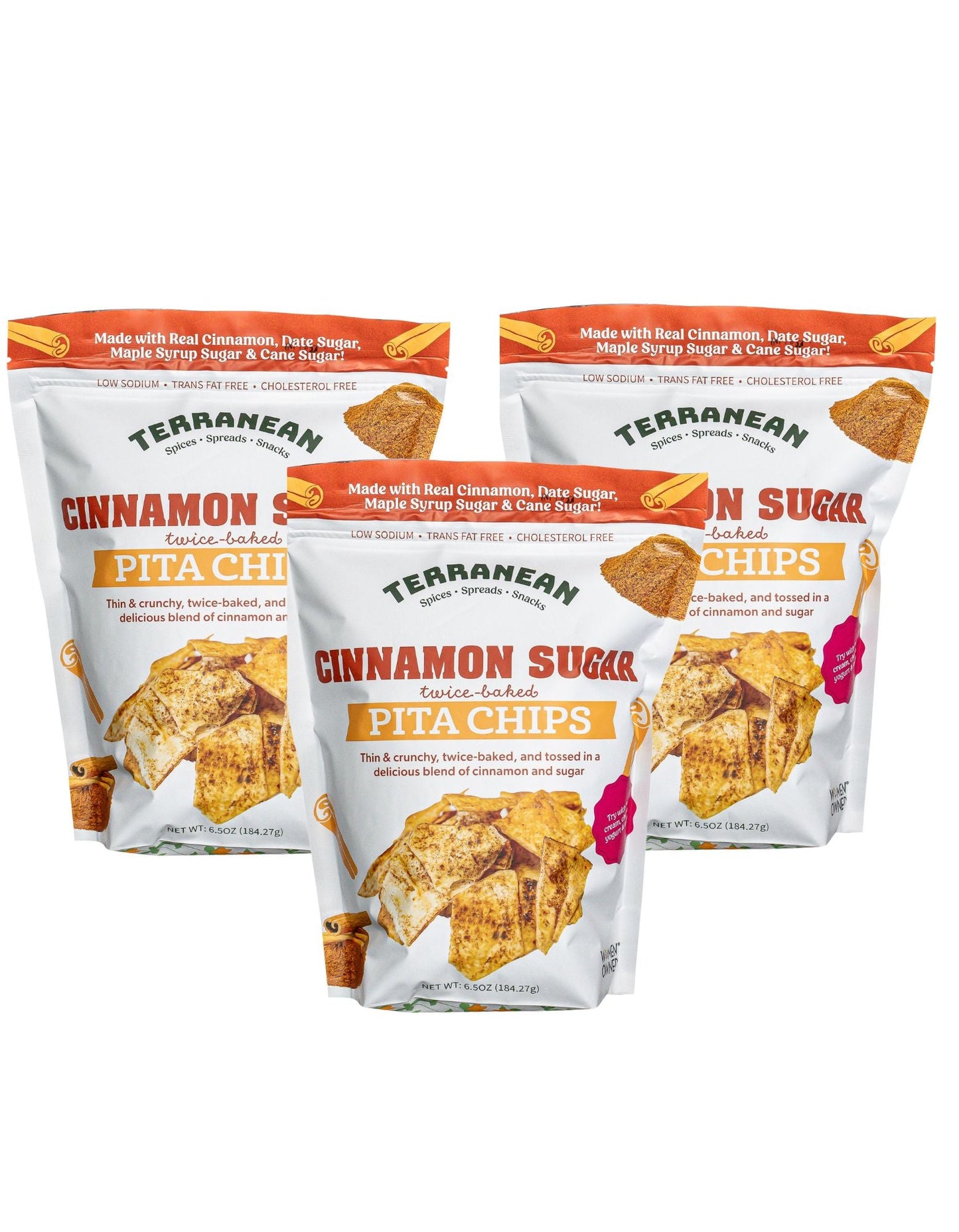 Pita Chips THREE PACK - Please select your flavors!