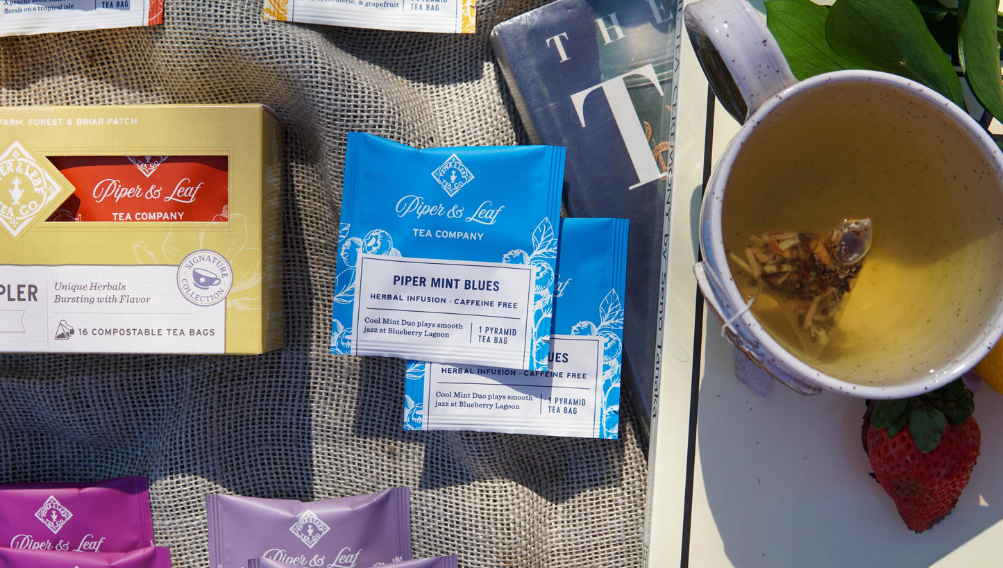 Caffeine Free Sampler - Box of 16 Tea Bags