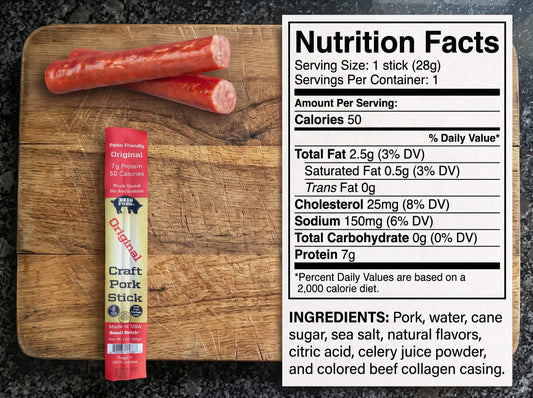 Craft Pork Snack Stick Sampler (3 sticks total), image 2 of 11