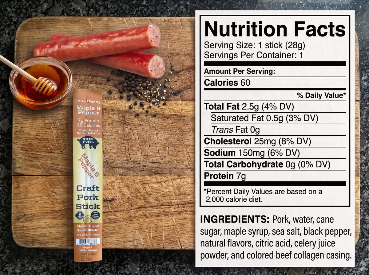 Craft Pork Snack Stick Sampler (3 sticks total), image 3 of 11