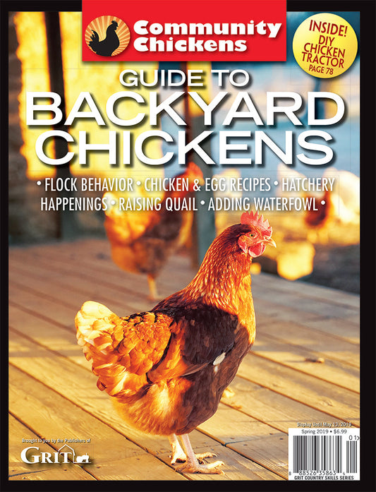 Community Chickens Guide To Backyard Chickens Set, Magazines from Mother Earth News