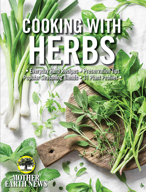 Mother Earth News Cooking with Herbs, 1st Edition, Magazines from Mother Earth News