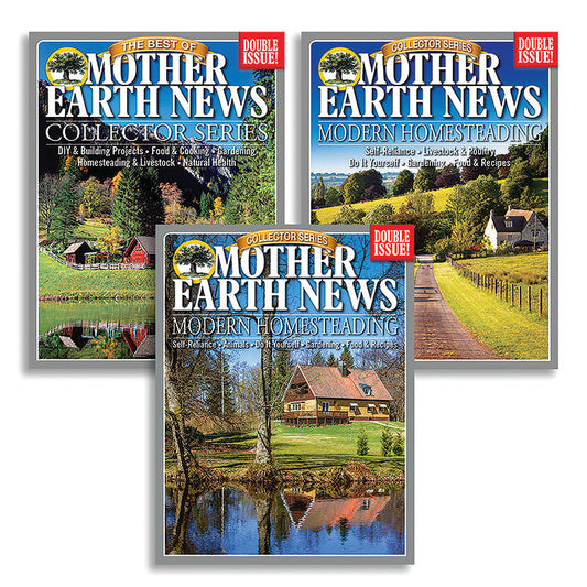 Mother Earth News Self-Sufficiency Set, Magazines from Mother Earth News