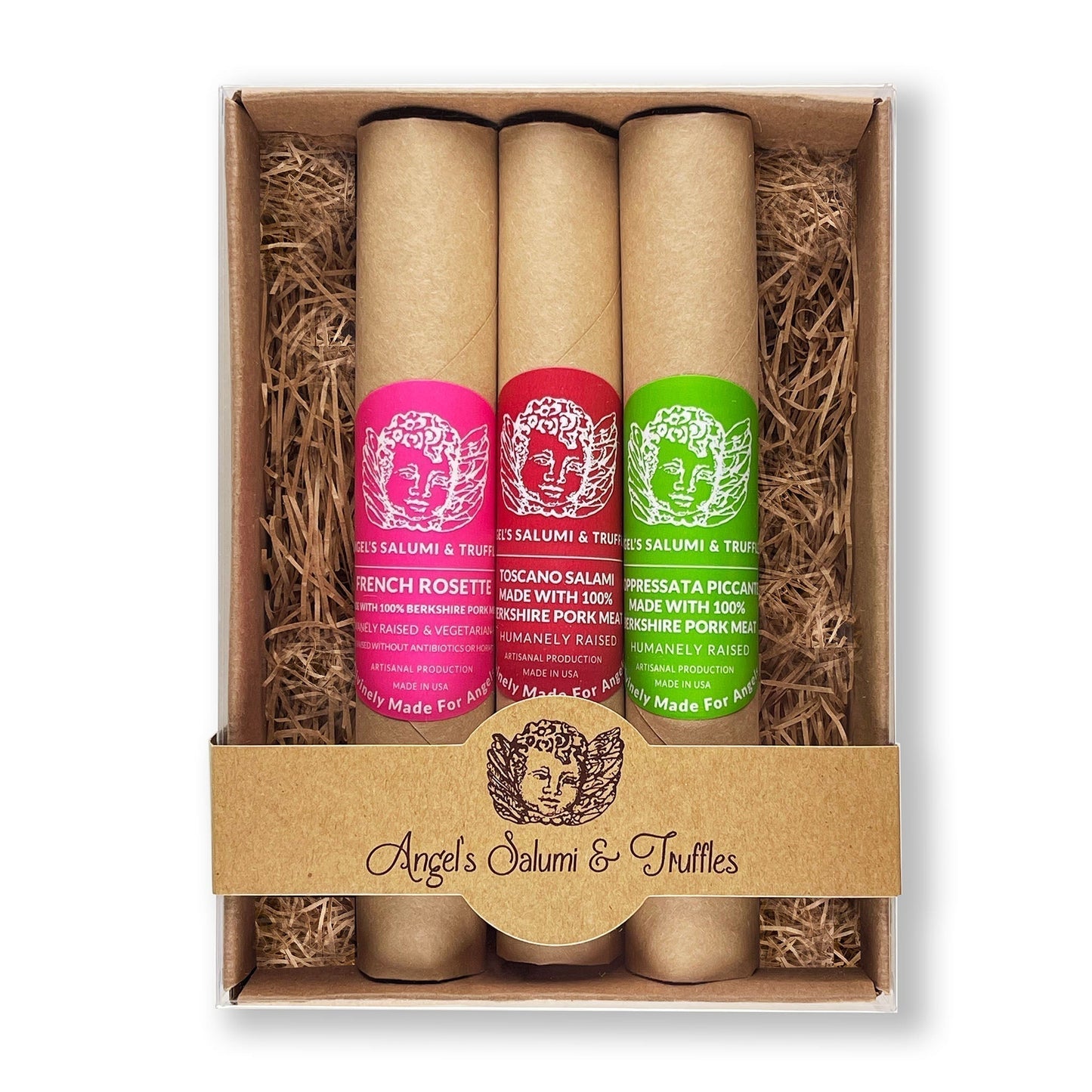 All Natural Salami Trio Gift Box