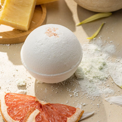 Bulk - 100 Natural Vegan Mix scents Bath Bombs - White