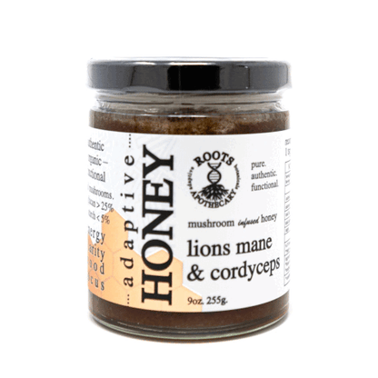 adaptive honey. lion's mane & cordyceps