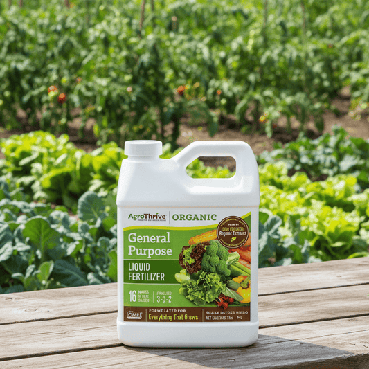 AgroThrive Organic General Purpose Fertilizer (1 gal)