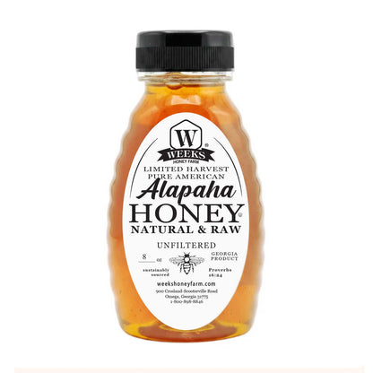 Premium Raw Alapaha Honey – Unfiltered Wildflower Blend from South Georgia