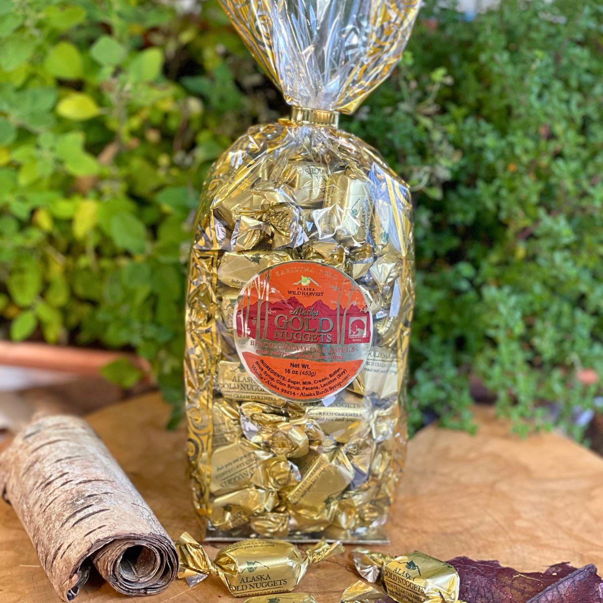 Alaska Gold Nugget Birch Cream Caramels