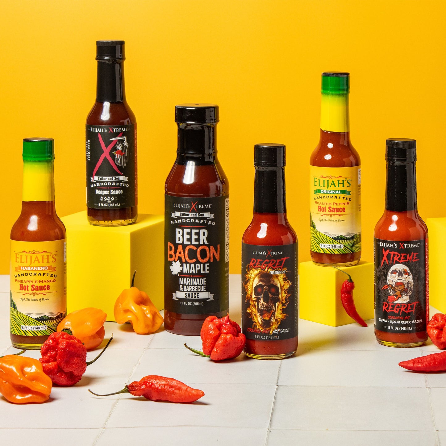 Entire Sauce Collection + Hot Honey
