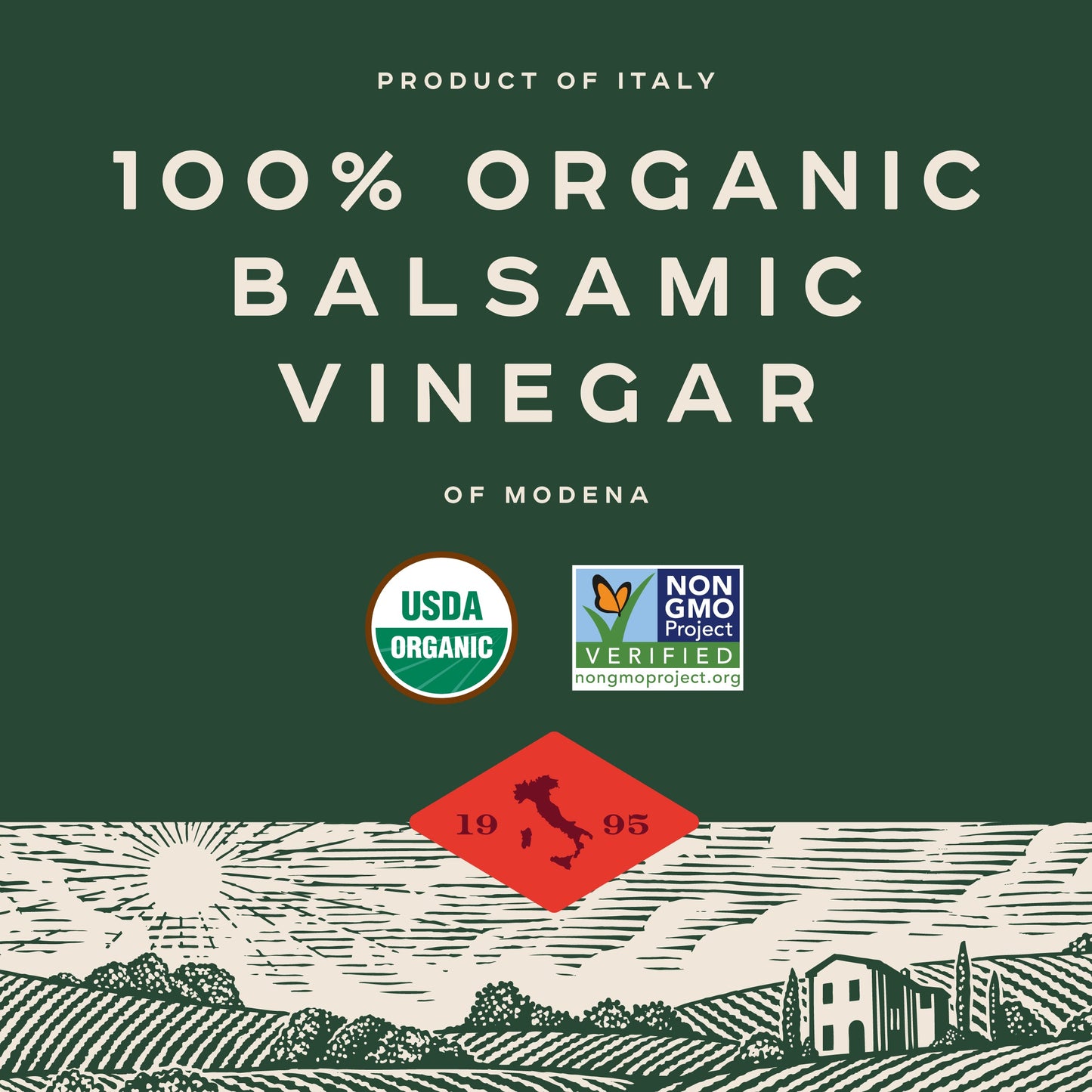 Organic Balsamic Vinegar 8.5 oz.