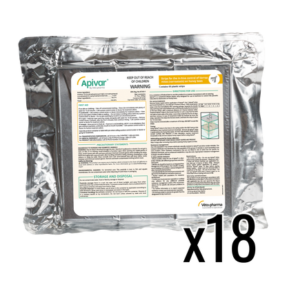 Apivar Varroa Mite Treatment Strips