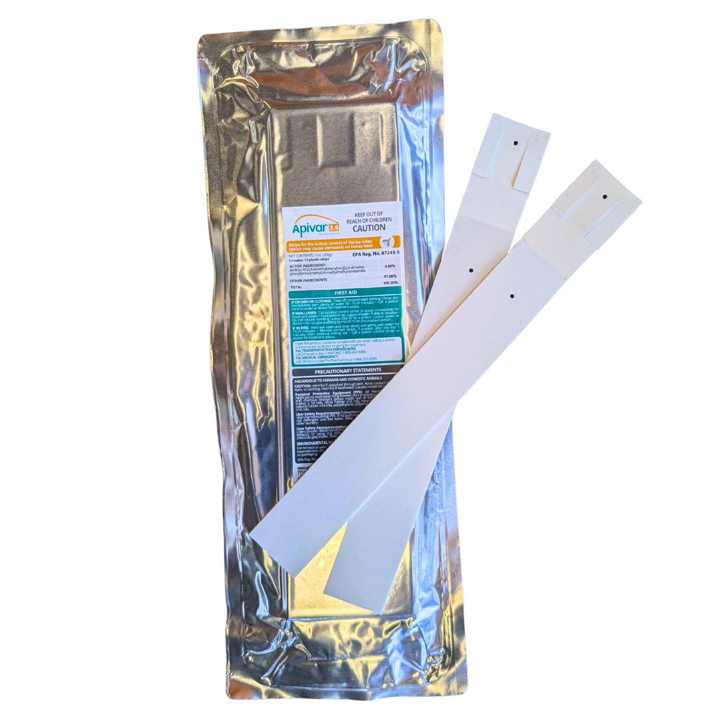 Apivar Original + Apivar 2.0 Varroa Mite Strips