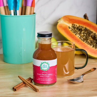 Chai Spiced Apple Simple Syrup