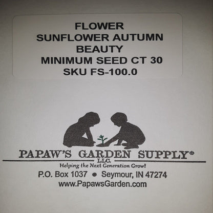 Autumn Beauty Sunflower Seeds