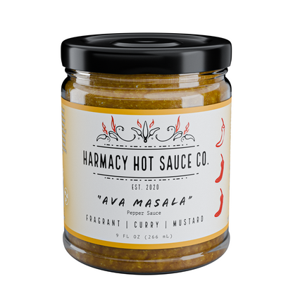 Ava Masala - Curry Mustard Pepper Sauce (9oz)