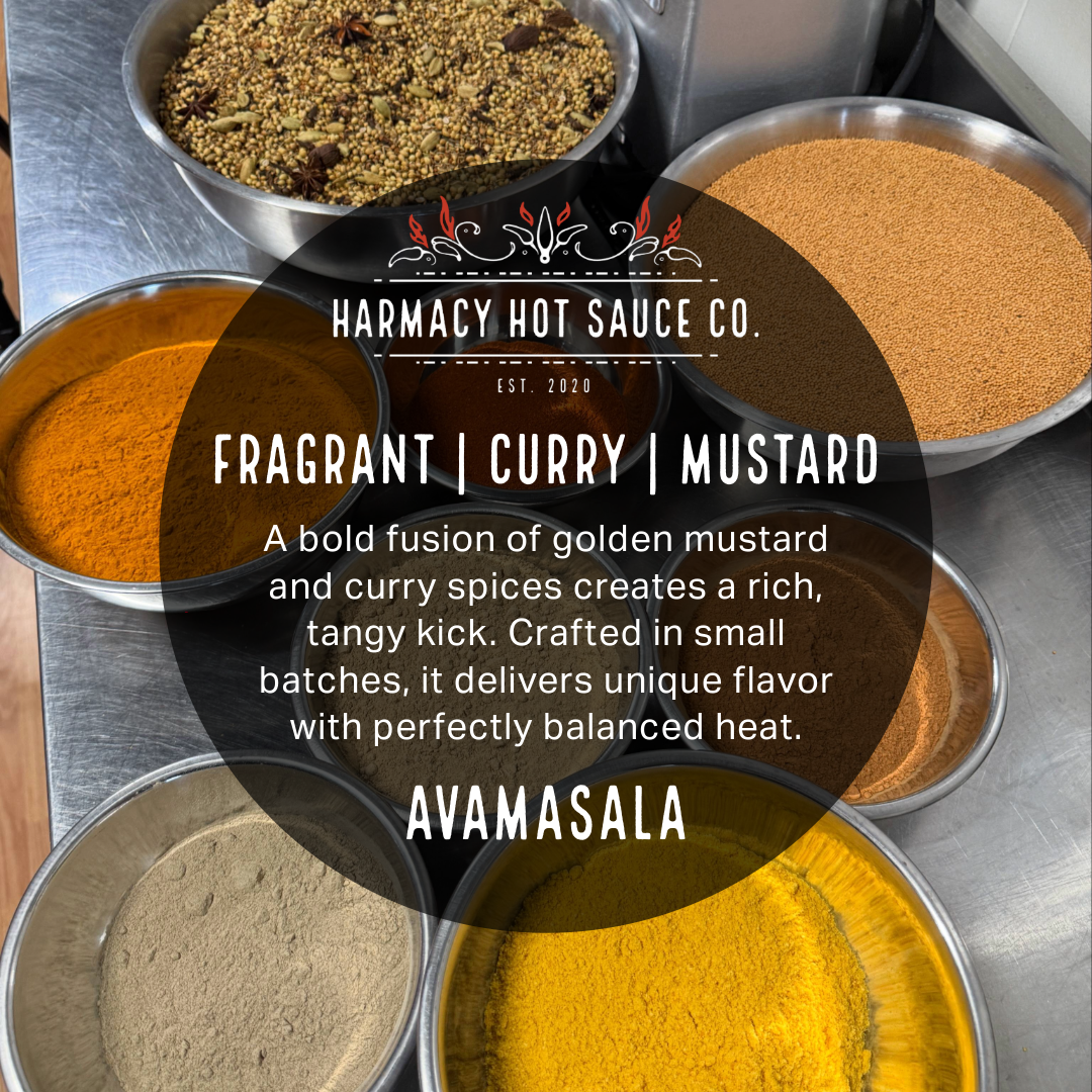 Ava Masala - Curry Mustard Pepper Sauce (9oz)