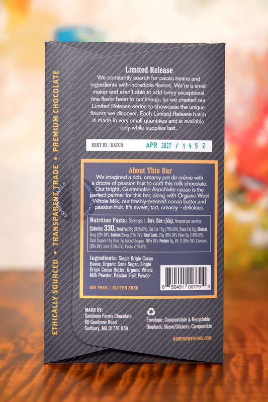 Limited Release, Passion Fruit and Cream