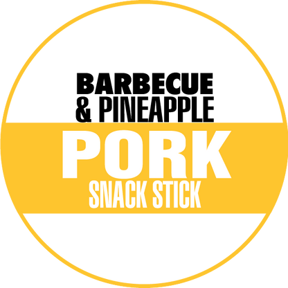 Barbecue and Pineapple - Premium Natural Pork Bites, 8-oz Packages