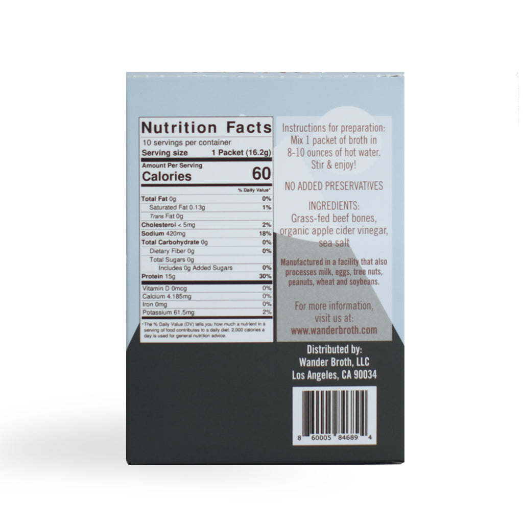 Grass- Fed Beef Bone Broth
