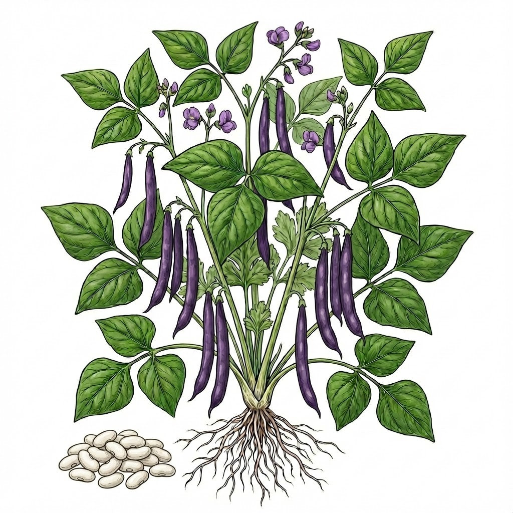 BEAN Seeds, Royalty Purple Bush