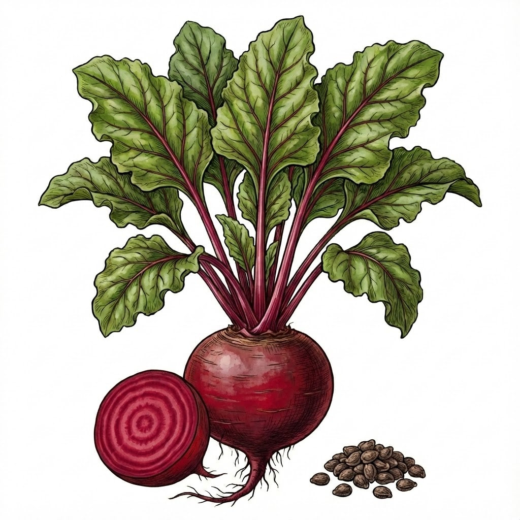 BEET Seeds, Detroit Dark Red